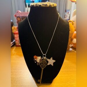 Hello kitty Halloween silver necklace #6